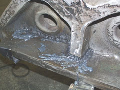 review of crushers: detail of weld bead