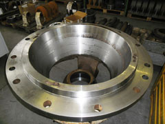 Frantoparts; Revision and machine maintenance, assistance review of mill cone: disassembly
