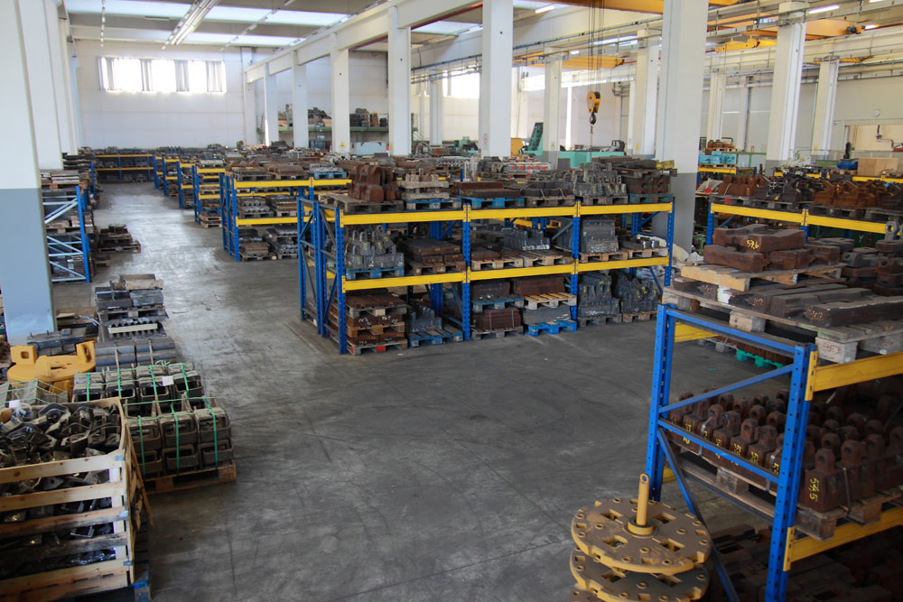 Frantoparts: spare parts warehouse